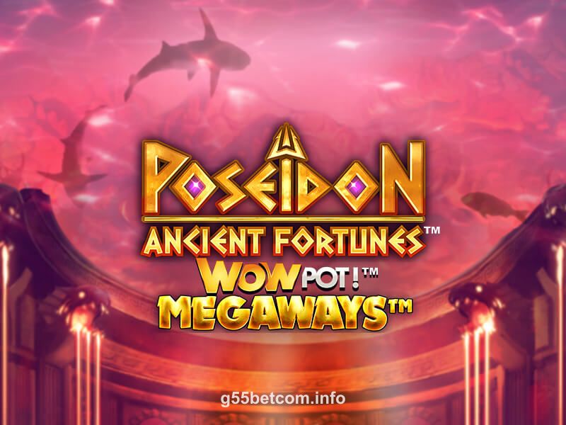 Imagem do jogo Ancient Fortunes Poseidon WOWPOT! Megaways no g55bet